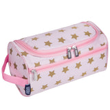 Pink and Gold Stars Toiletry Bag