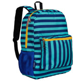 Blue Stripes 16 Inch Backpack