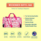 Strawberry Patch Weekender Duffel Bag