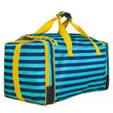 Blue Stripes Weekender Duffel Bag