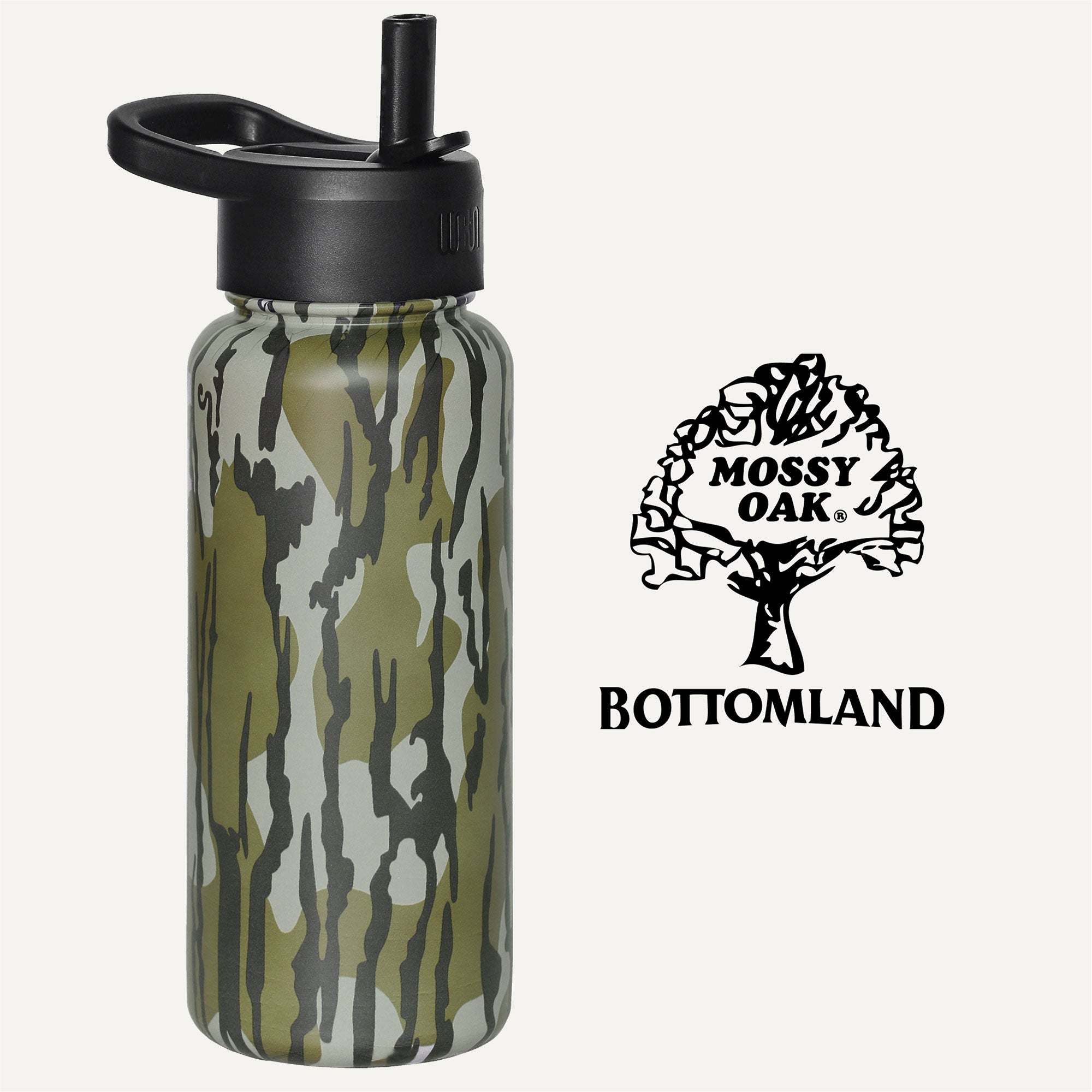Mossy Oak Bottomland Steel Water Bottle