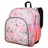 Floral Watercolor 12 Inch Backpack