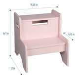 Two Step Stool - Pink