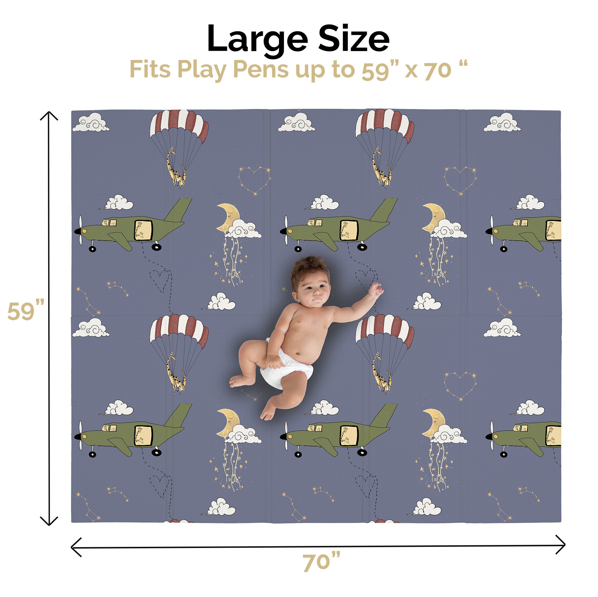 Large Play Mat - Take Flight