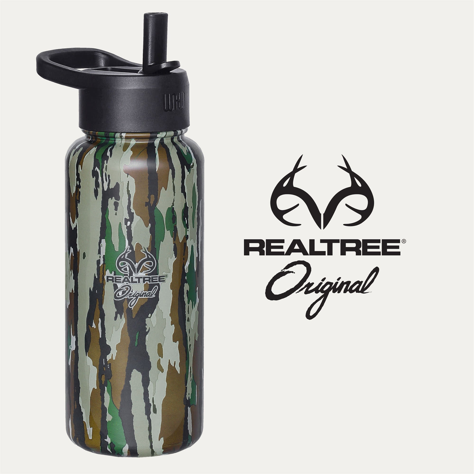 Realtree Original 32 oz Stainless Steel Water Bottle