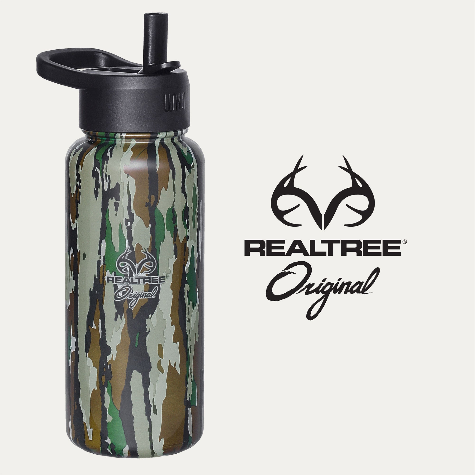 Realtree Original Steel Water Bottle
