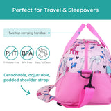 Pink Dino Overnighter Duffel Bag