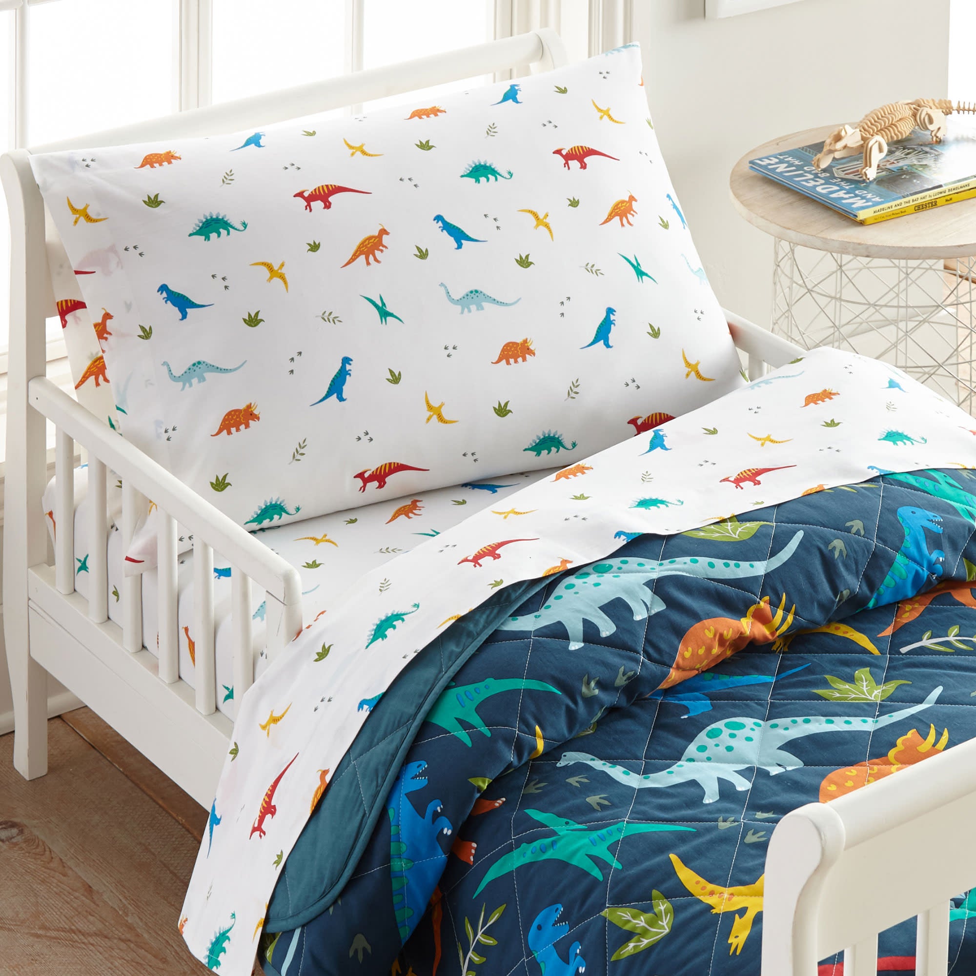 Jurassic Dinosaurs 100% Cotton Pillowcase - Standard