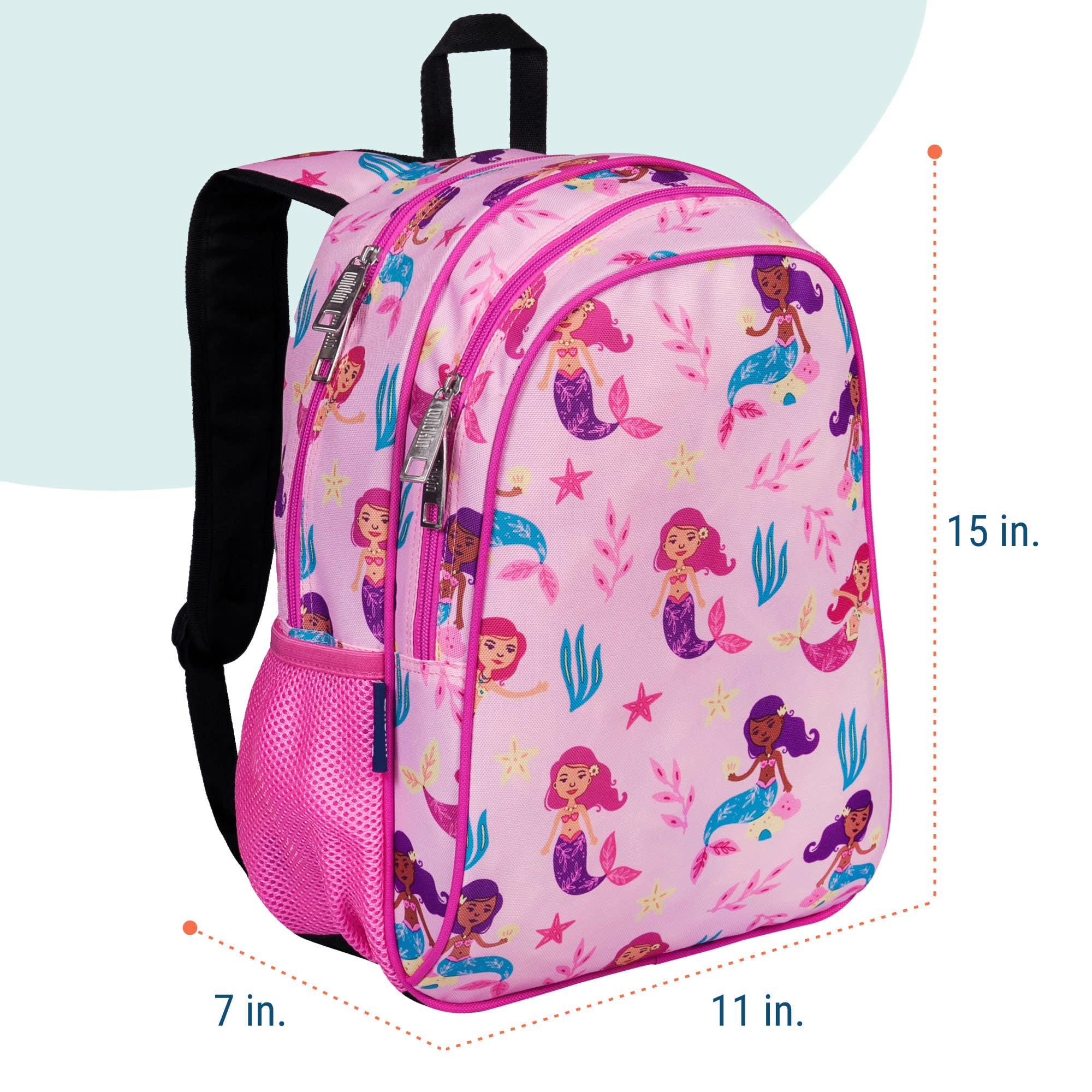 Groovy Mermaids 15 Inch Backpack