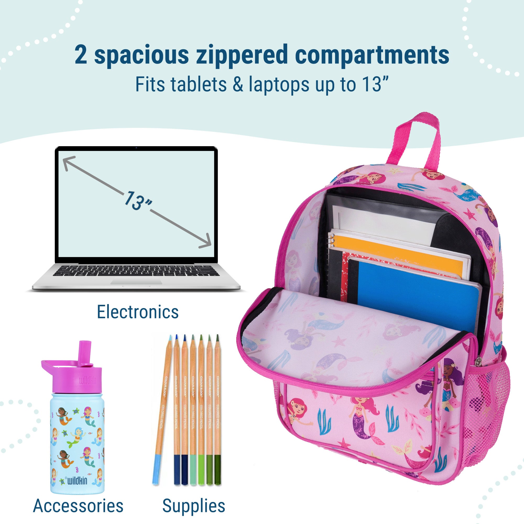 Groovy Mermaids Day2Day Backpack