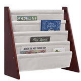 Sling Bookshelf - Cherry w/ Tan