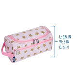 Pink and Gold Stars Toiletry Bag