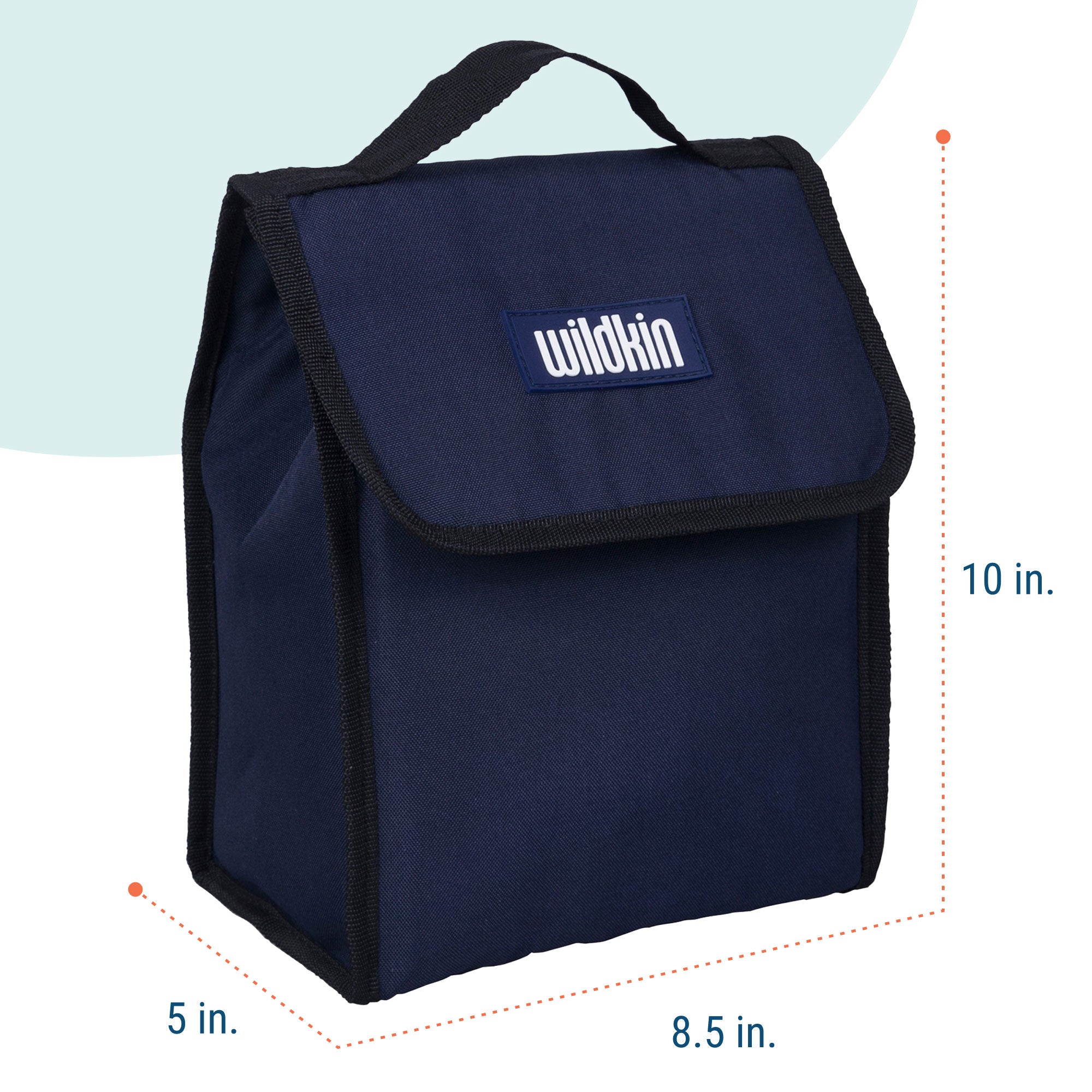 Whale Blue Lunch Bag