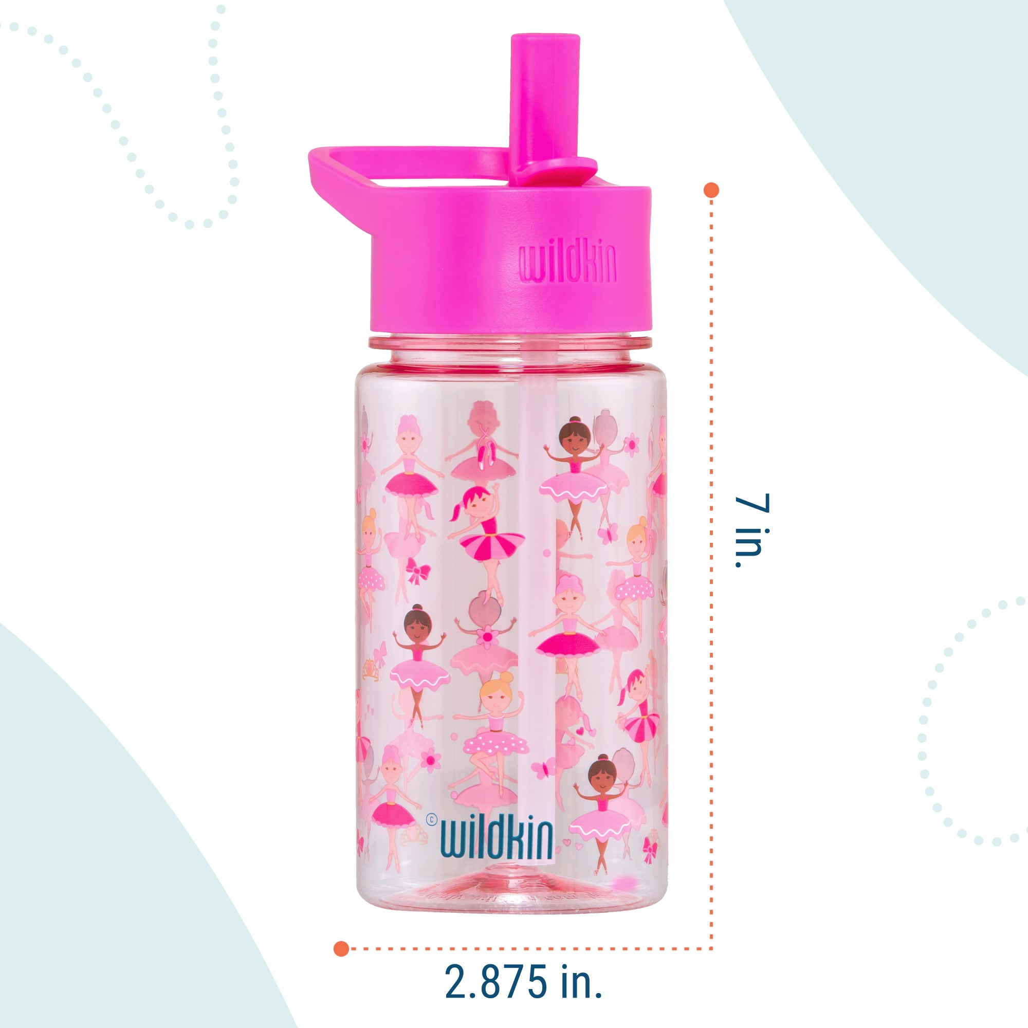 Ballerina 16 oz Tritan Water Bottle