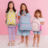 Pink and Gold Stars 12 Inch Backpack