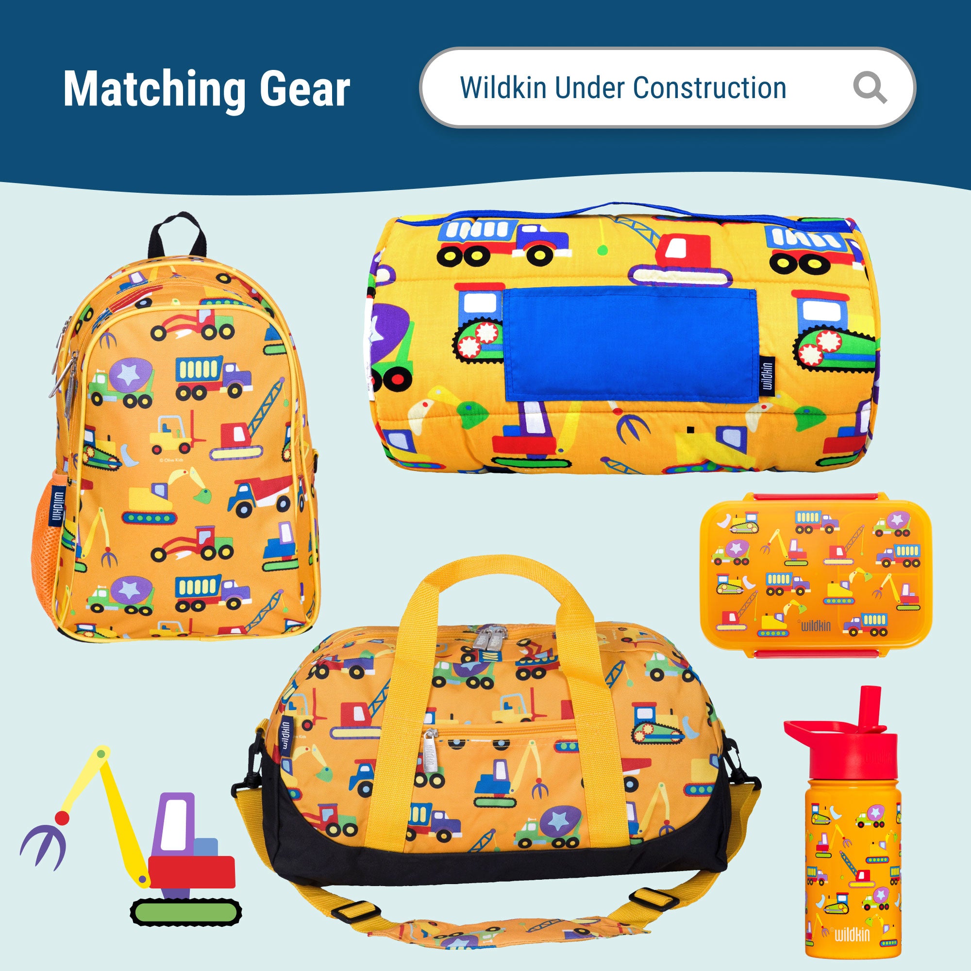 Under Construction Lunch Bag
