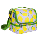 Lilac Lemonade Two Compartment Lunch Bag