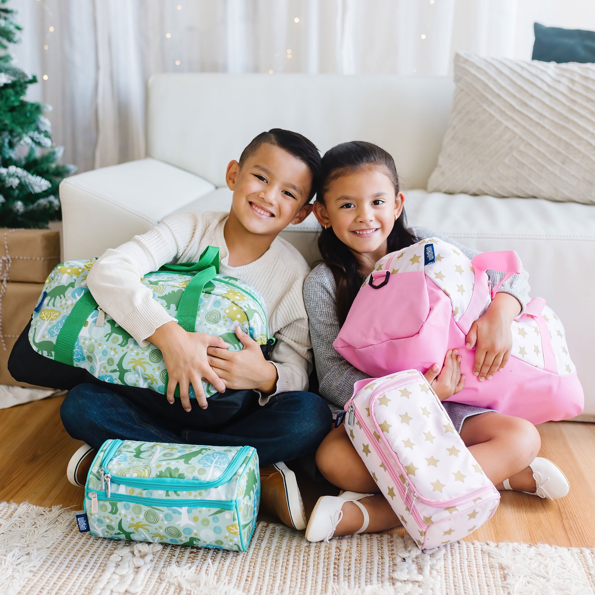 Pink and Gold Stars Toiletry Bag