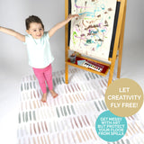 Baby Splat Mat - Dashes
