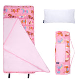 Horses Microfiber Toddler Nap Mat