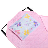 Butterfly Garden Blue Modern Nap Mat