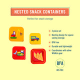 Under Construction Nested Snack Containers
