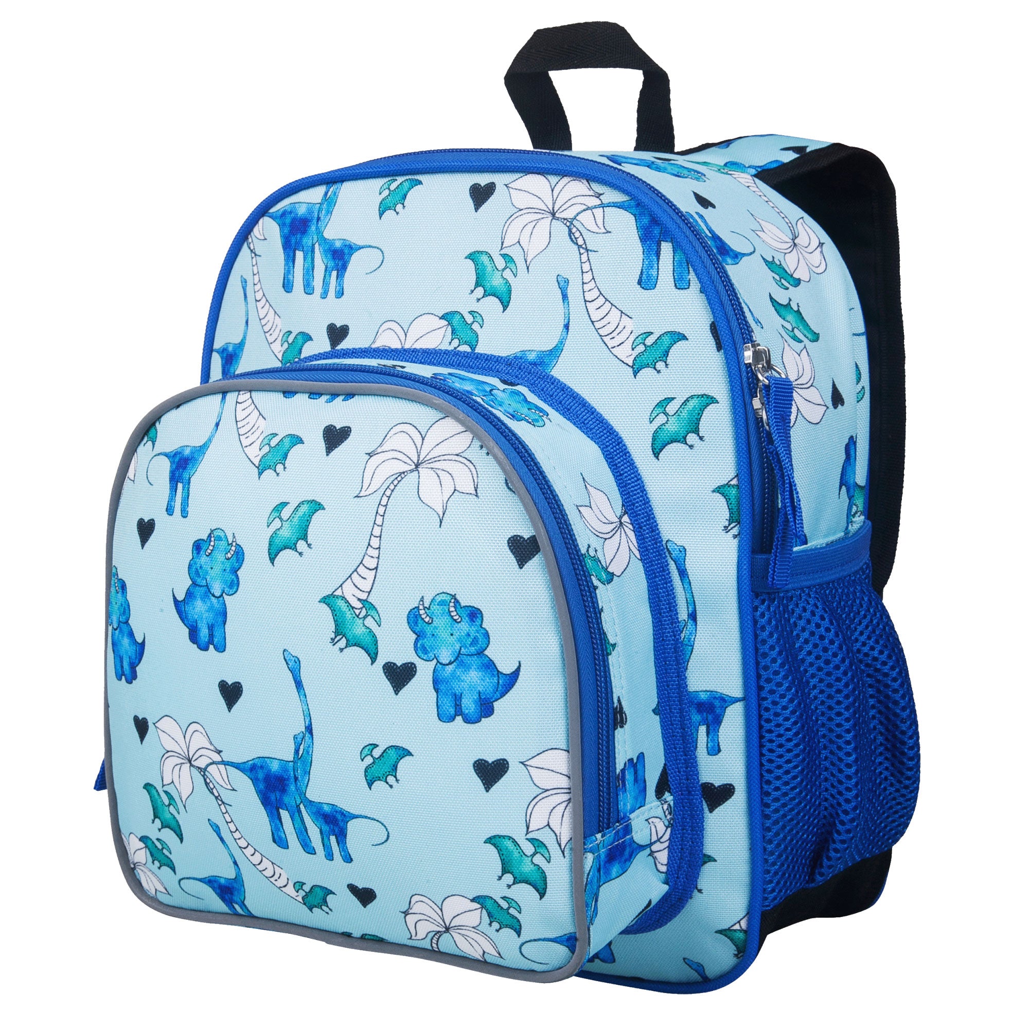 Blue Dino Backpack