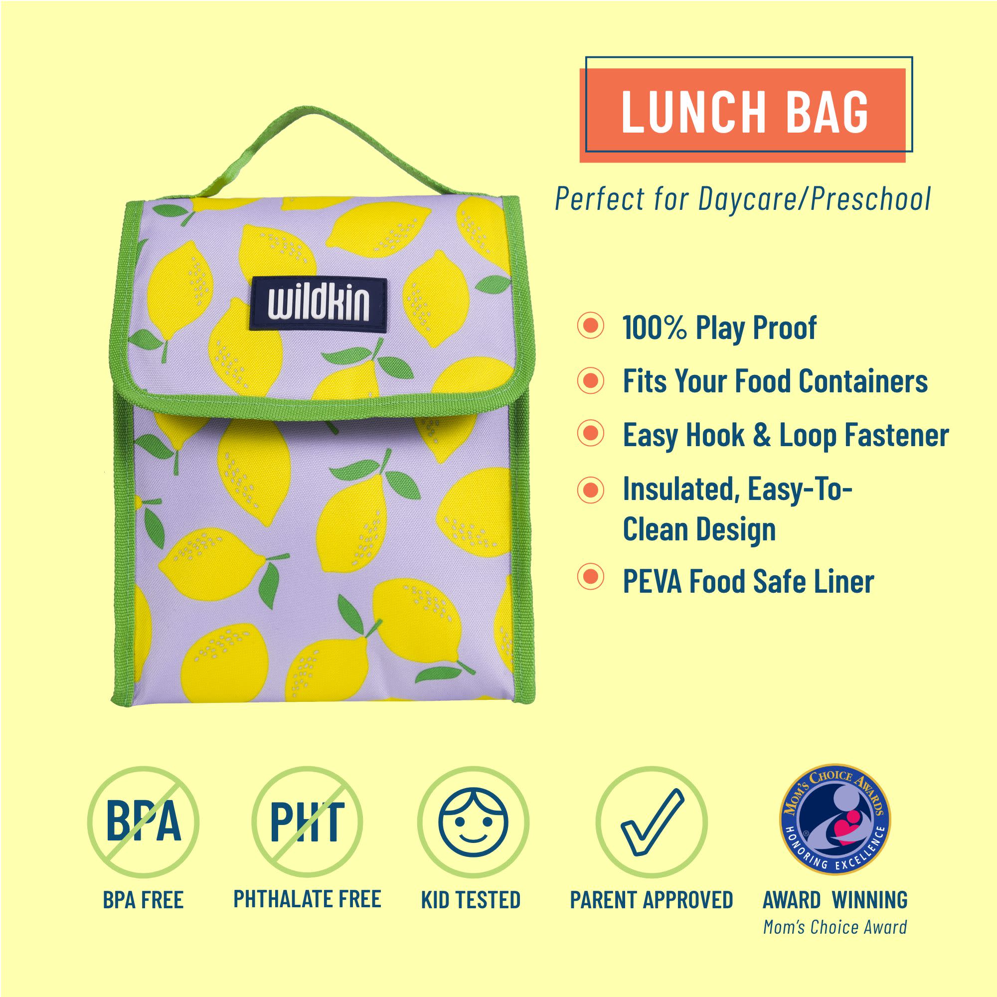 Lilac Lemonade Lunch Bag