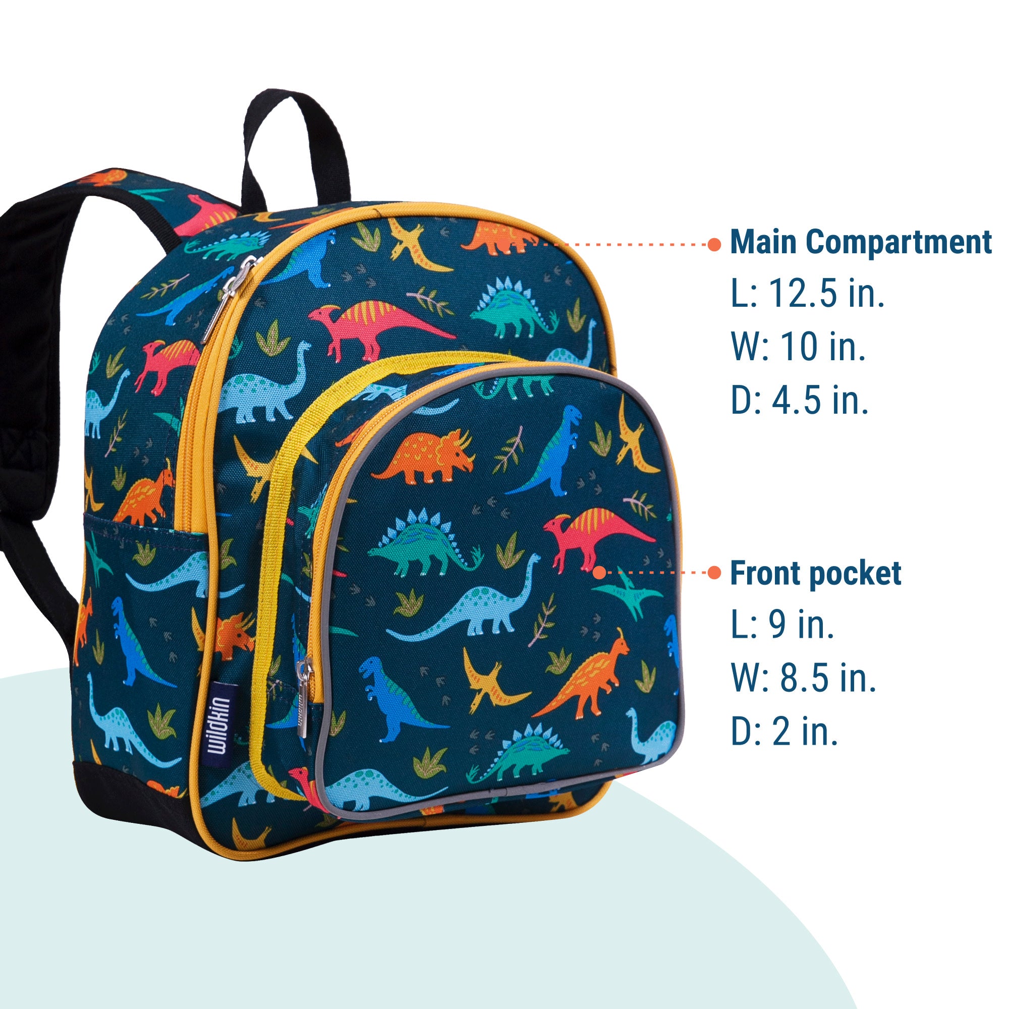 Jurassic Dinosaurs 12 Inch Backpack