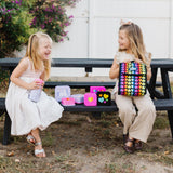 Rainbow Hearts Lunch Bag