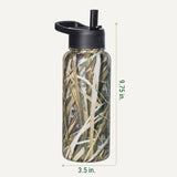 Mossy Oak Shadow Grass Habitat 32 oz Stainless Steel Water Bottle