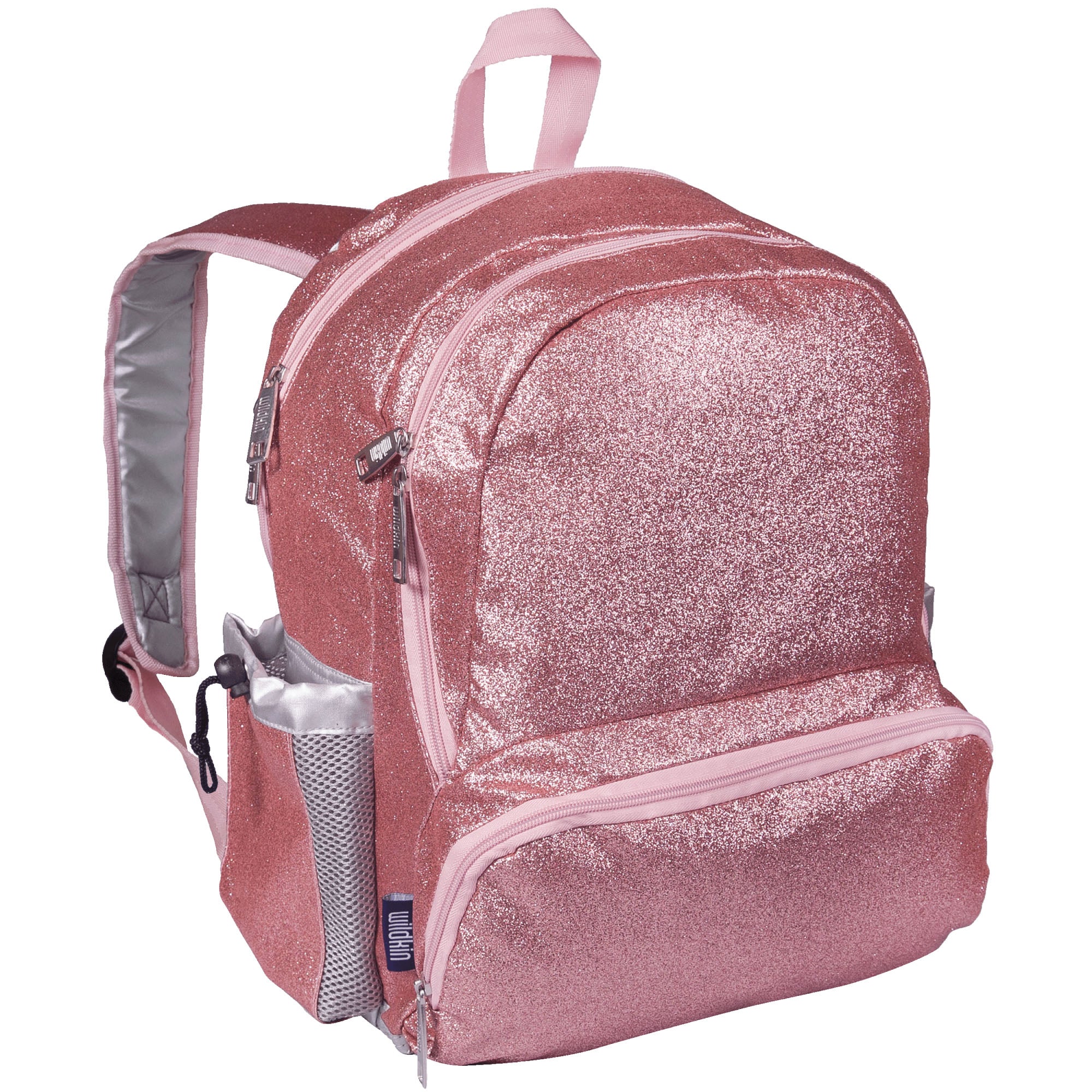Pink Glitter 17 inch Backpack