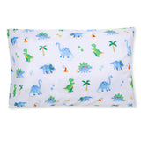 Dinosaur Land 100% Cotton Pillowcase - Standard