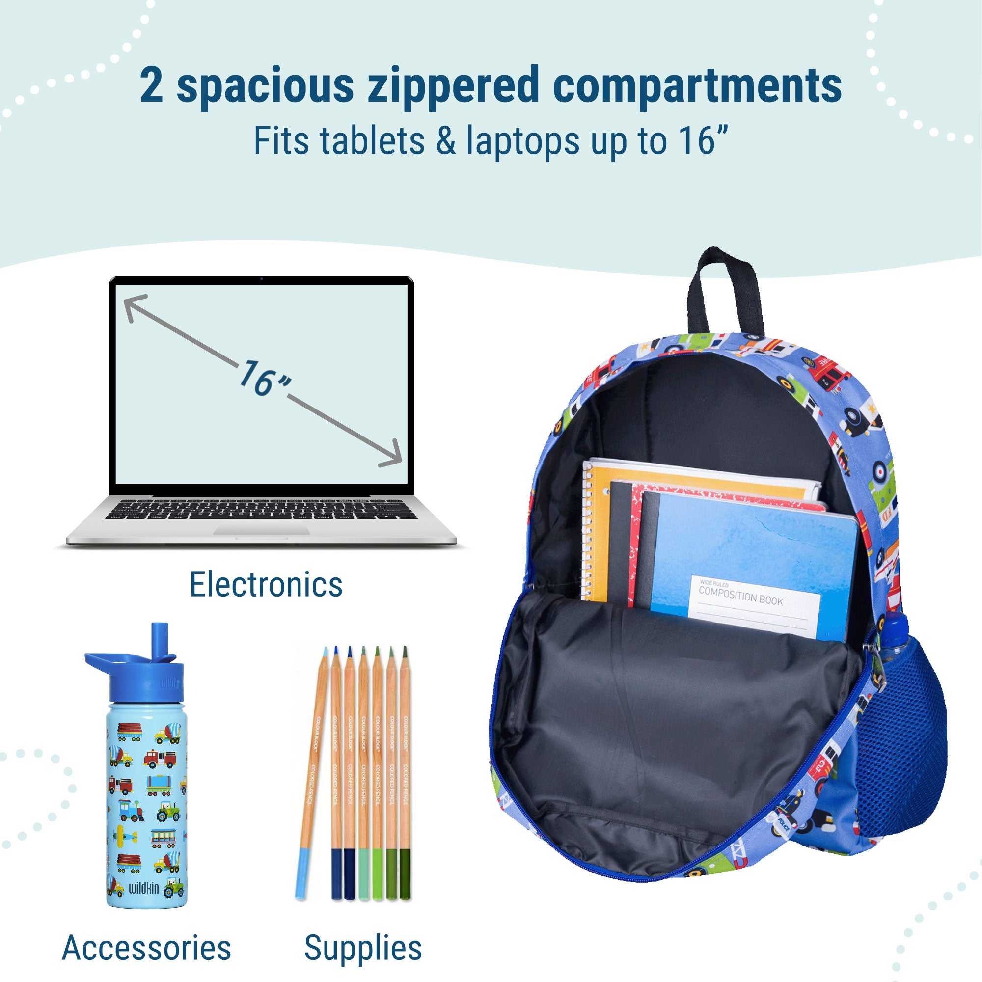 Heroes 16 Inch Backpack