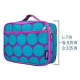 Big Dot Aqua Lunch Box