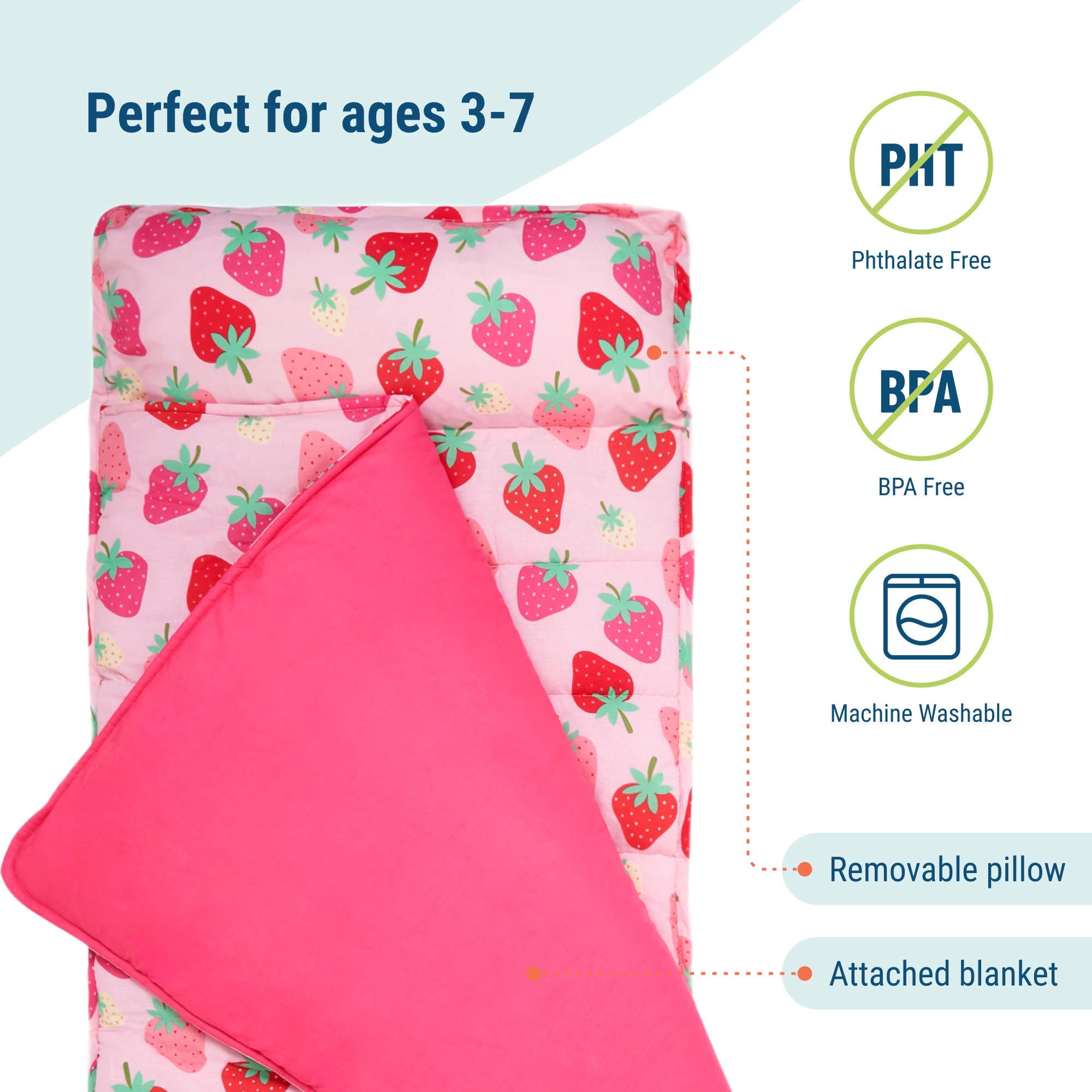 Strawberry Patch Original Nap Mat