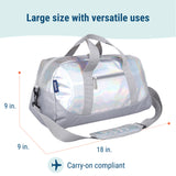 Holographic Overnighter Duffel Bag