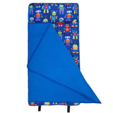 Robots Microfiber Toddler Nap Mat