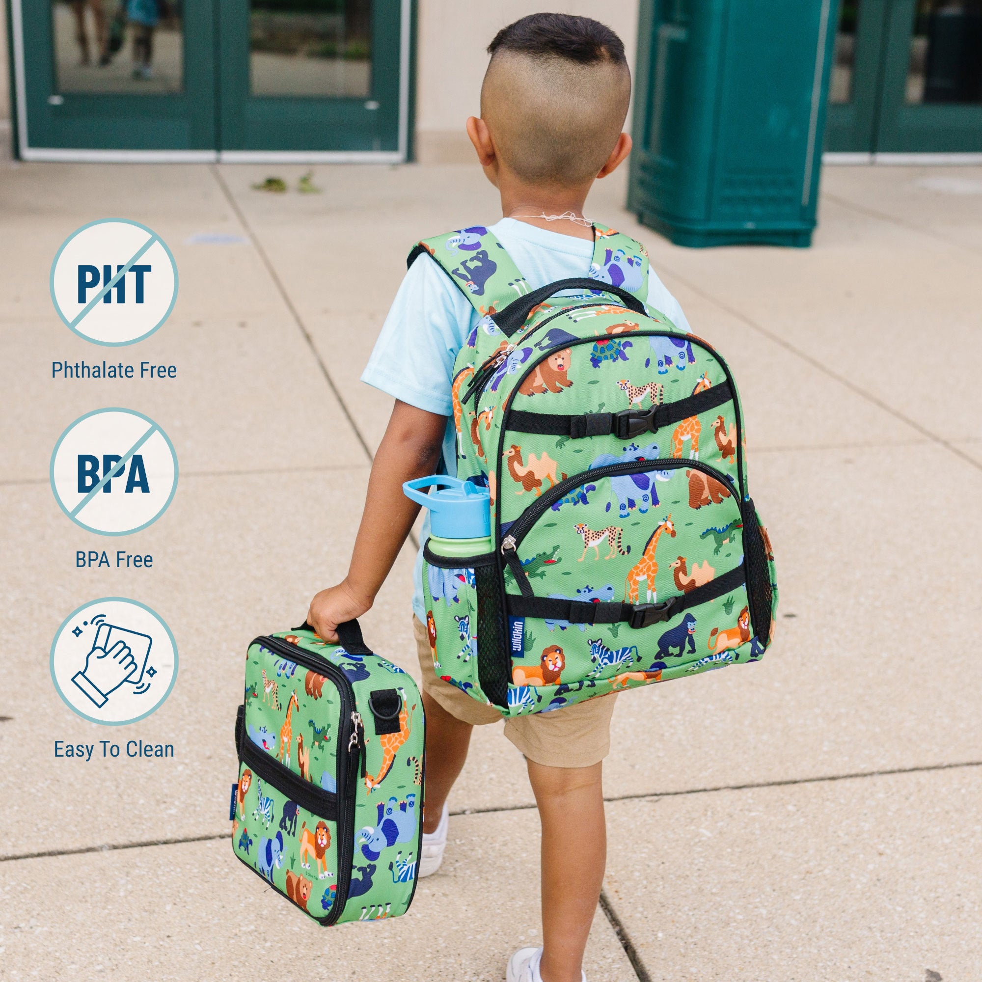 Wildkin Rodeo Backpack Wild Animals ECO Backpack – Wildkin