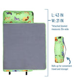 Wild Animals Microfiber Toddler Nap Mat