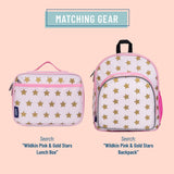 Pink and Gold Stars Overnighter Duffel Bag