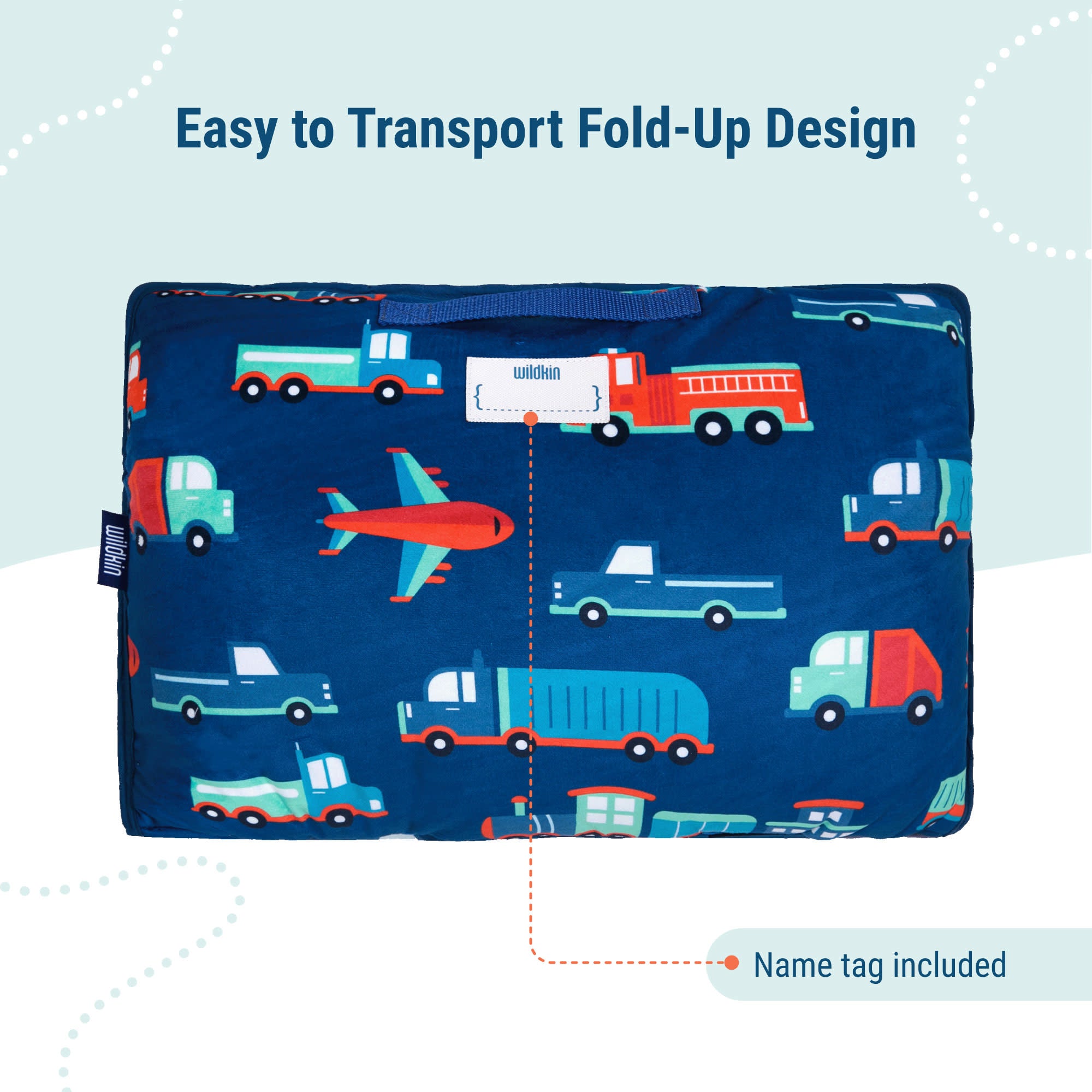 Transportation Plush Nap Mat