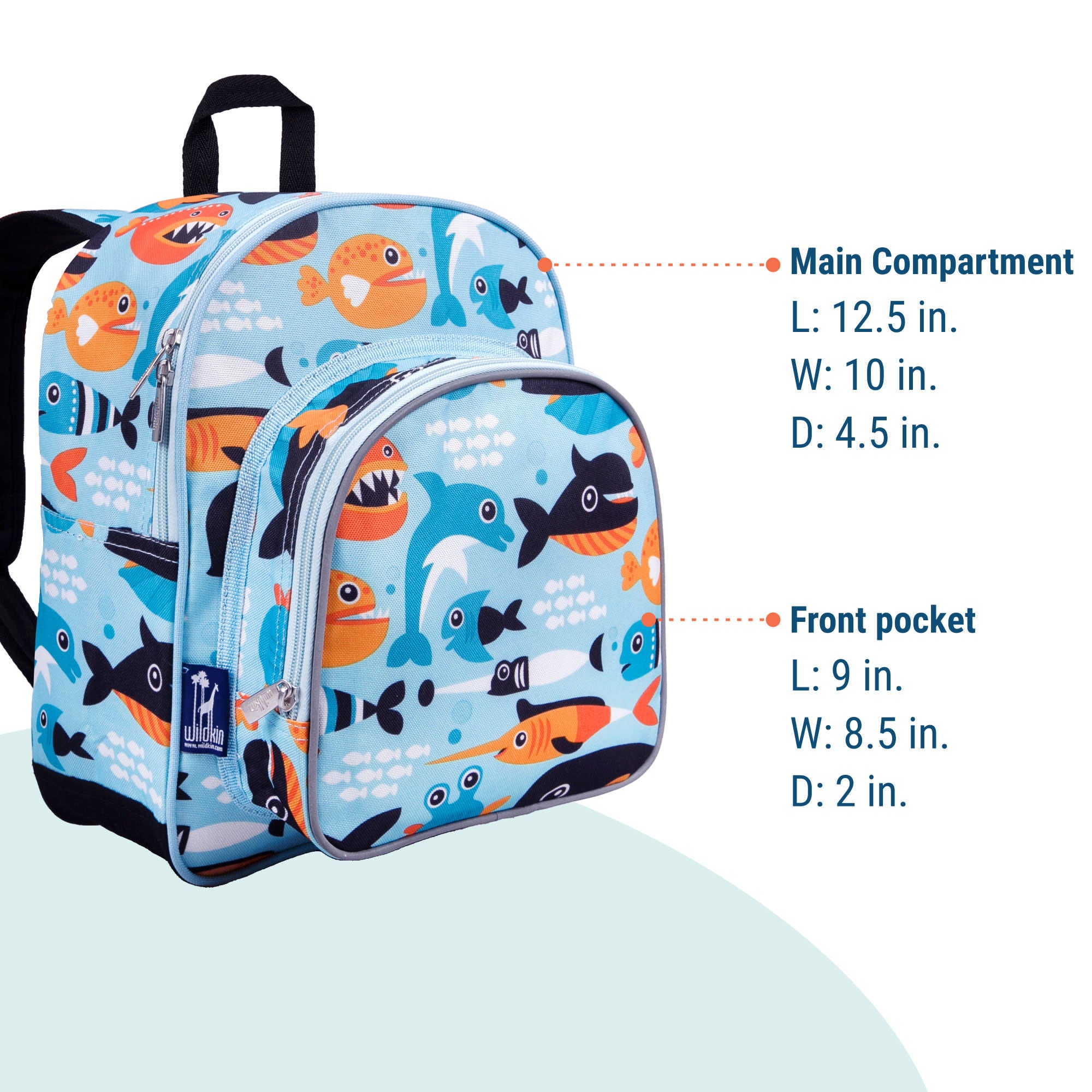 Big Fish 12 Inch Backpack