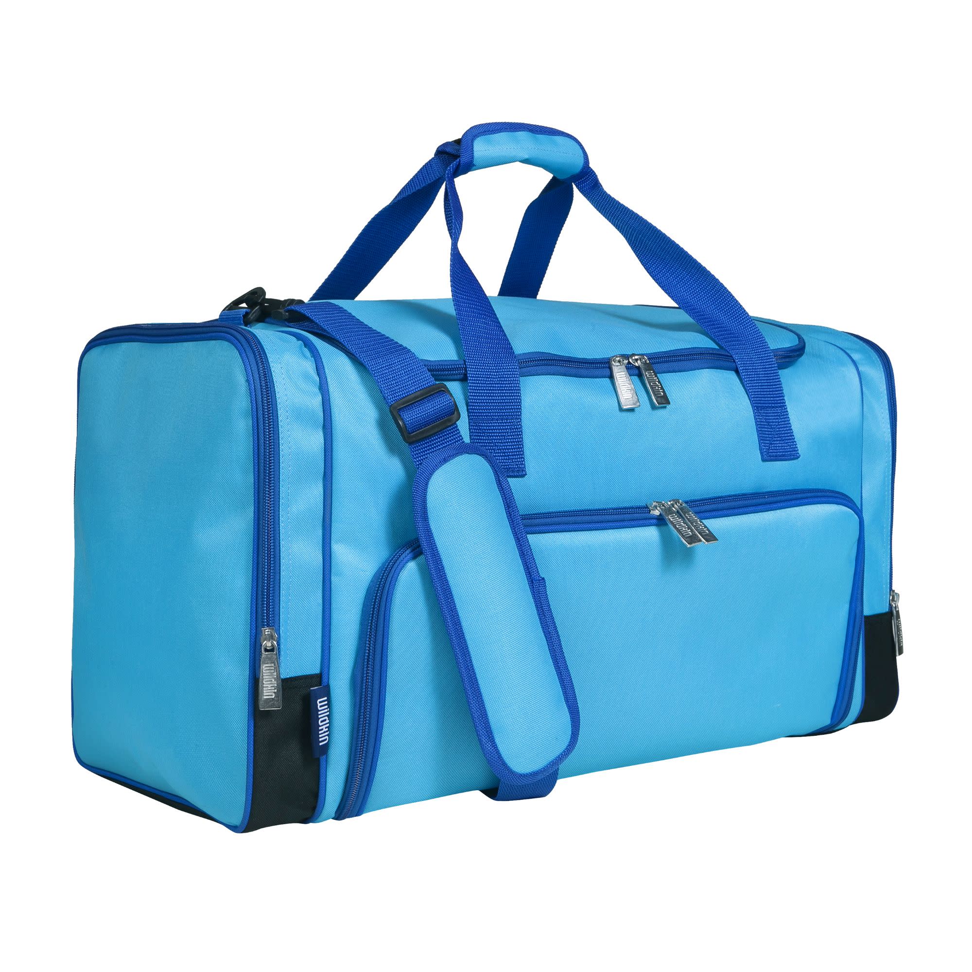 Sky Blue Weekender Duffel Bag