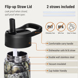 Realtree APX Steel Water Bottle