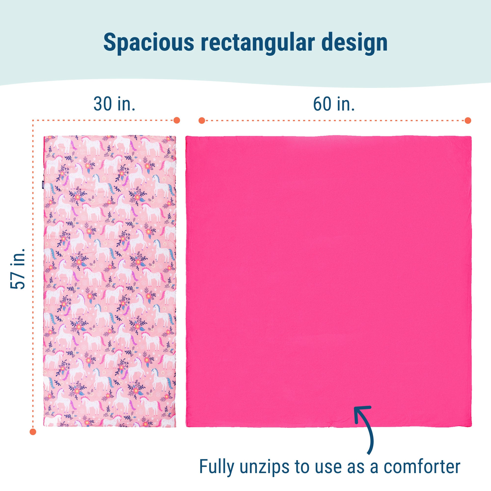 Magical Unicorns Original Sleeping Bag
