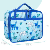 Blue Dino Lunch Box