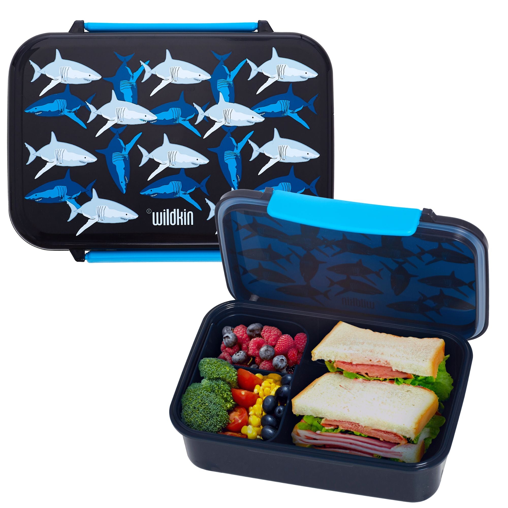 Sharks Reusable Food Container Bento Box