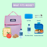 Lilac Lunch Bag