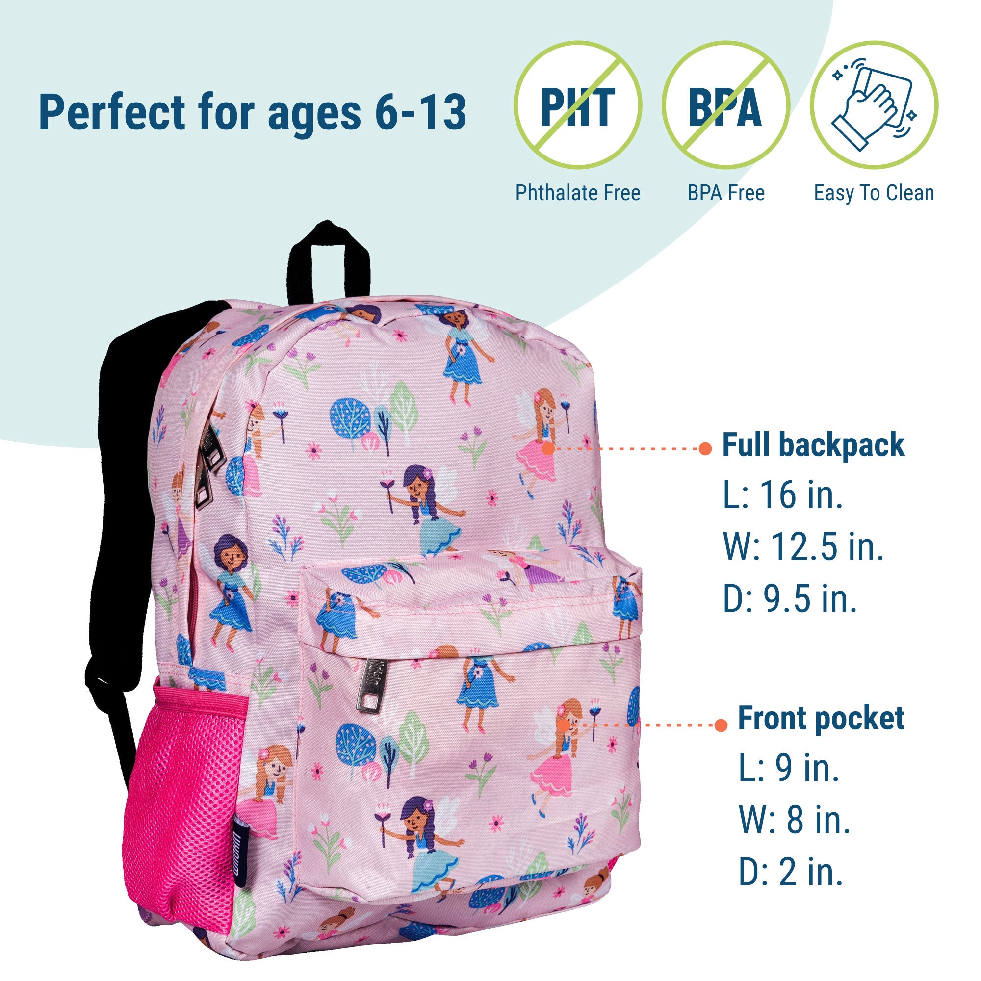 Fairy Garden 16 Inch Backpack